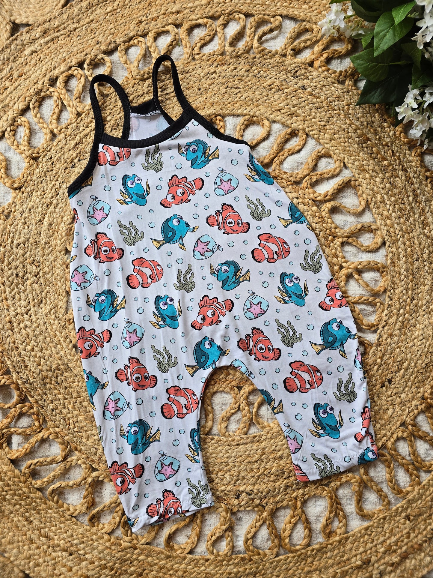 Keep Swimming Romper
