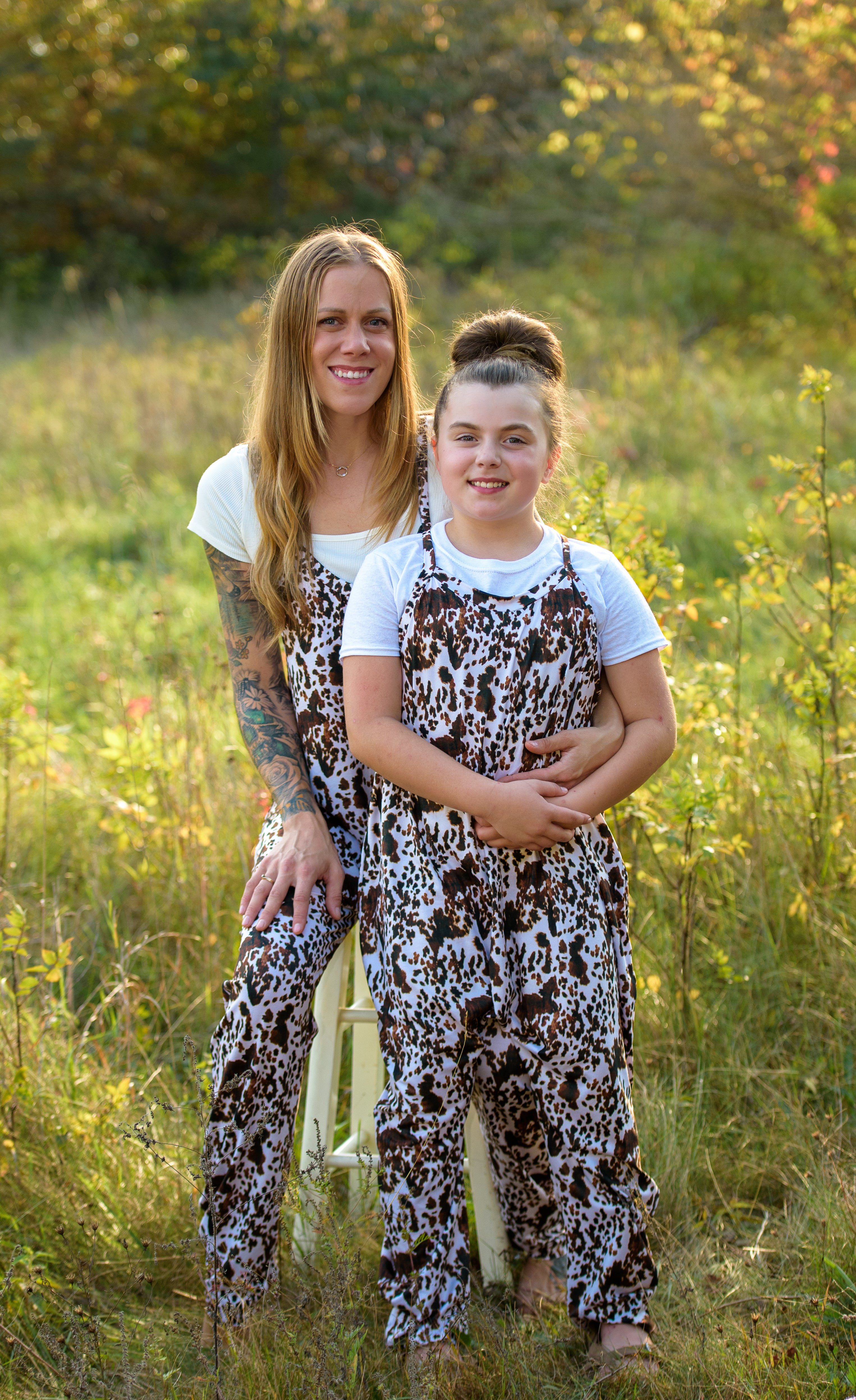 Cow Print Romper - Handcrafted Cow Print Comfort