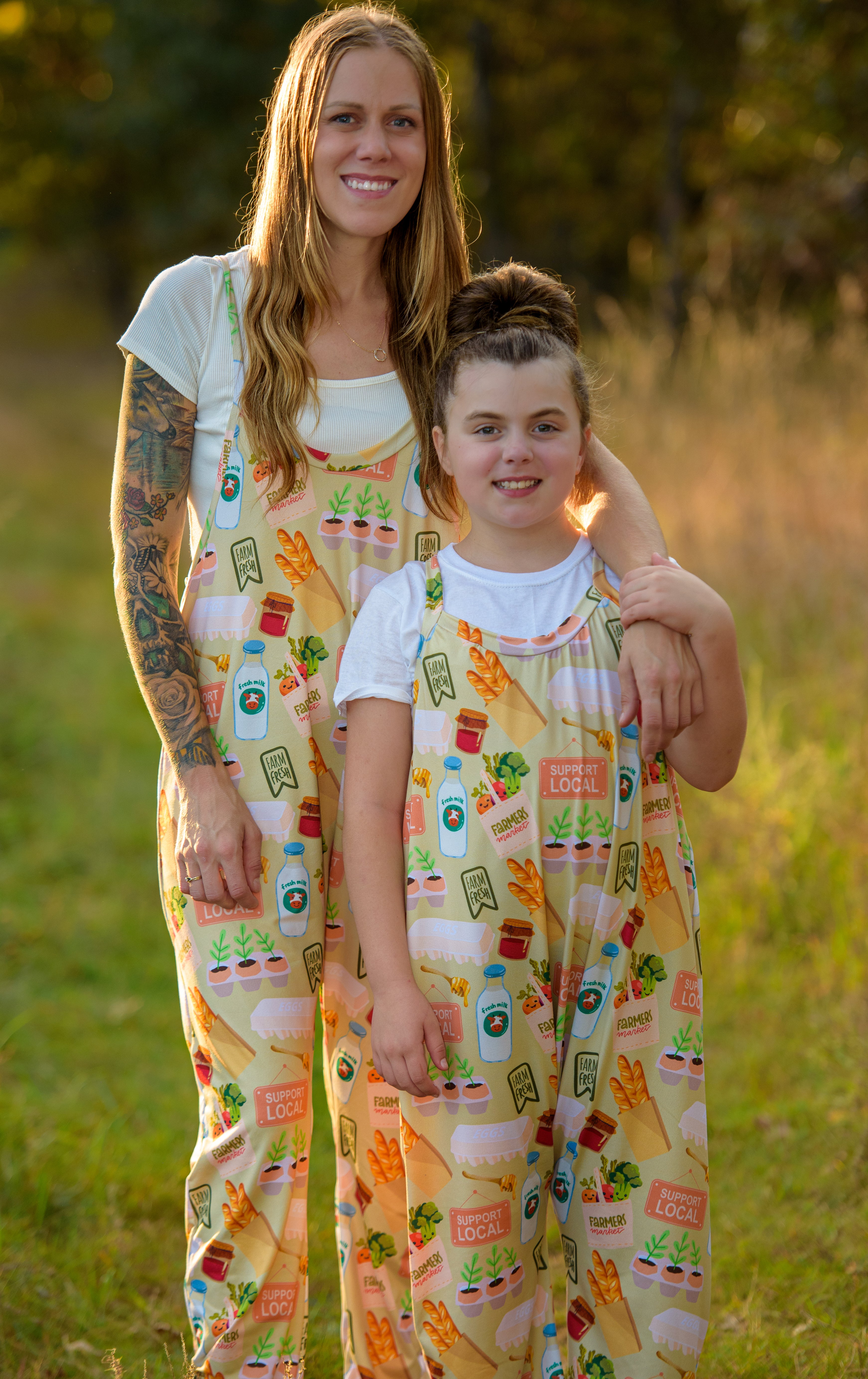 Farmer’s Market Romper - Handcrafted Premium Quality