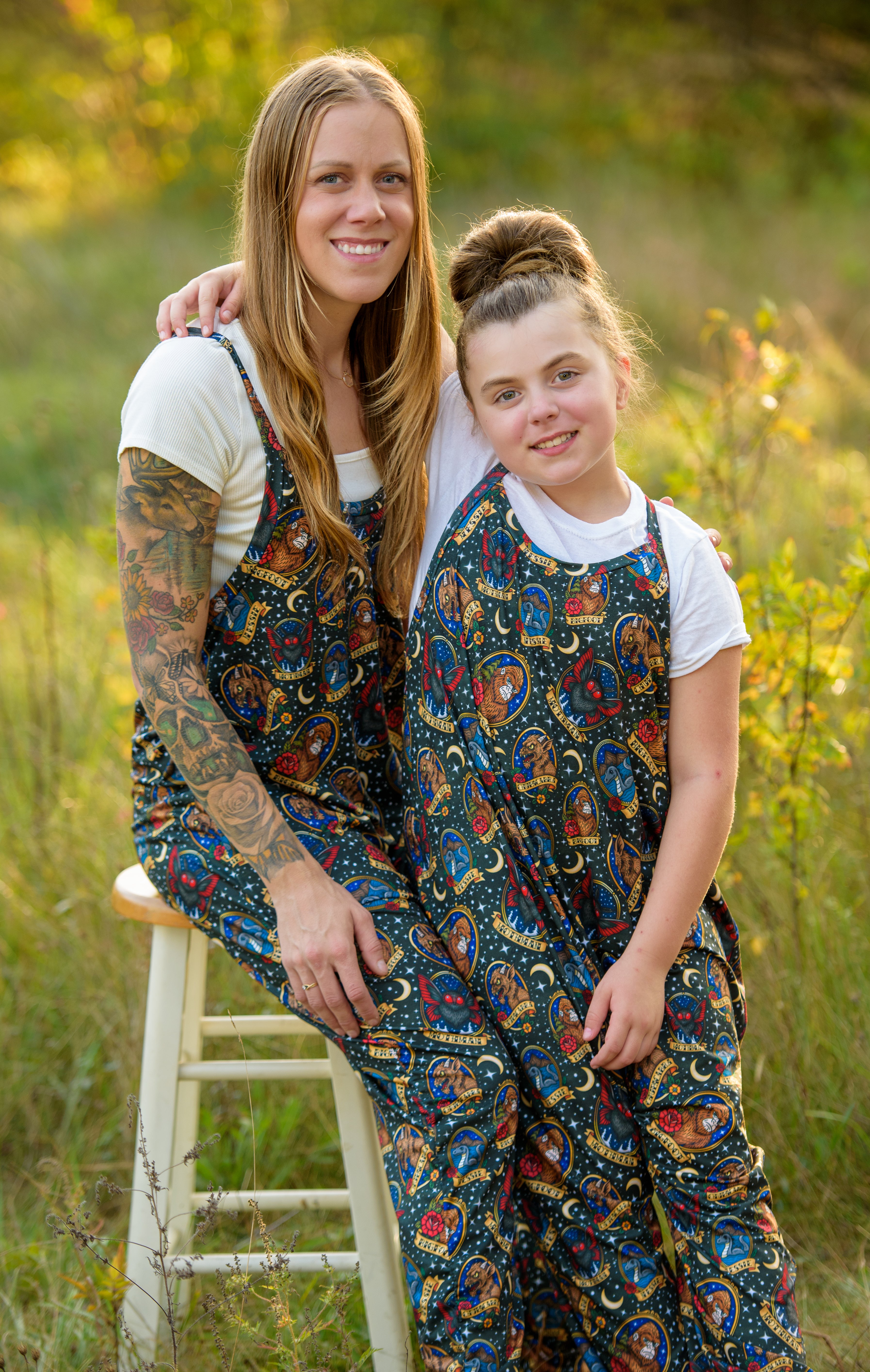 Cryptic Creatures Romper - Handcrafted High Quality Comfort
