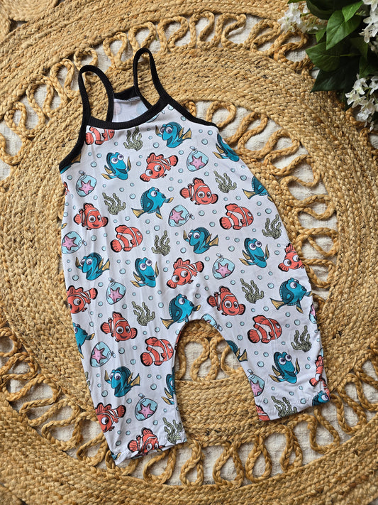 Keep Swimming Romper