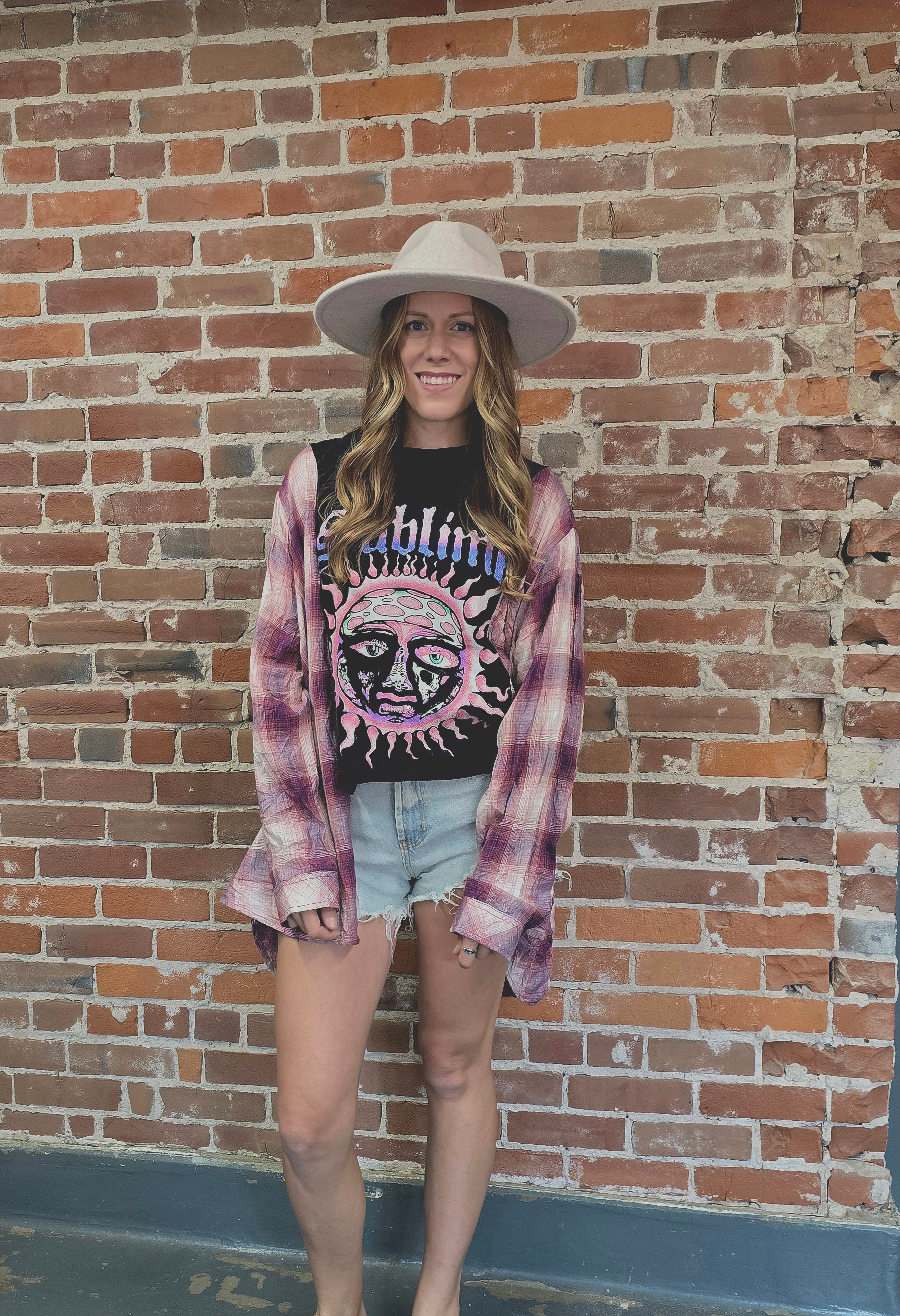 Sublime Flannel Shirt - Handcrafted One-of-a-Kind Quality