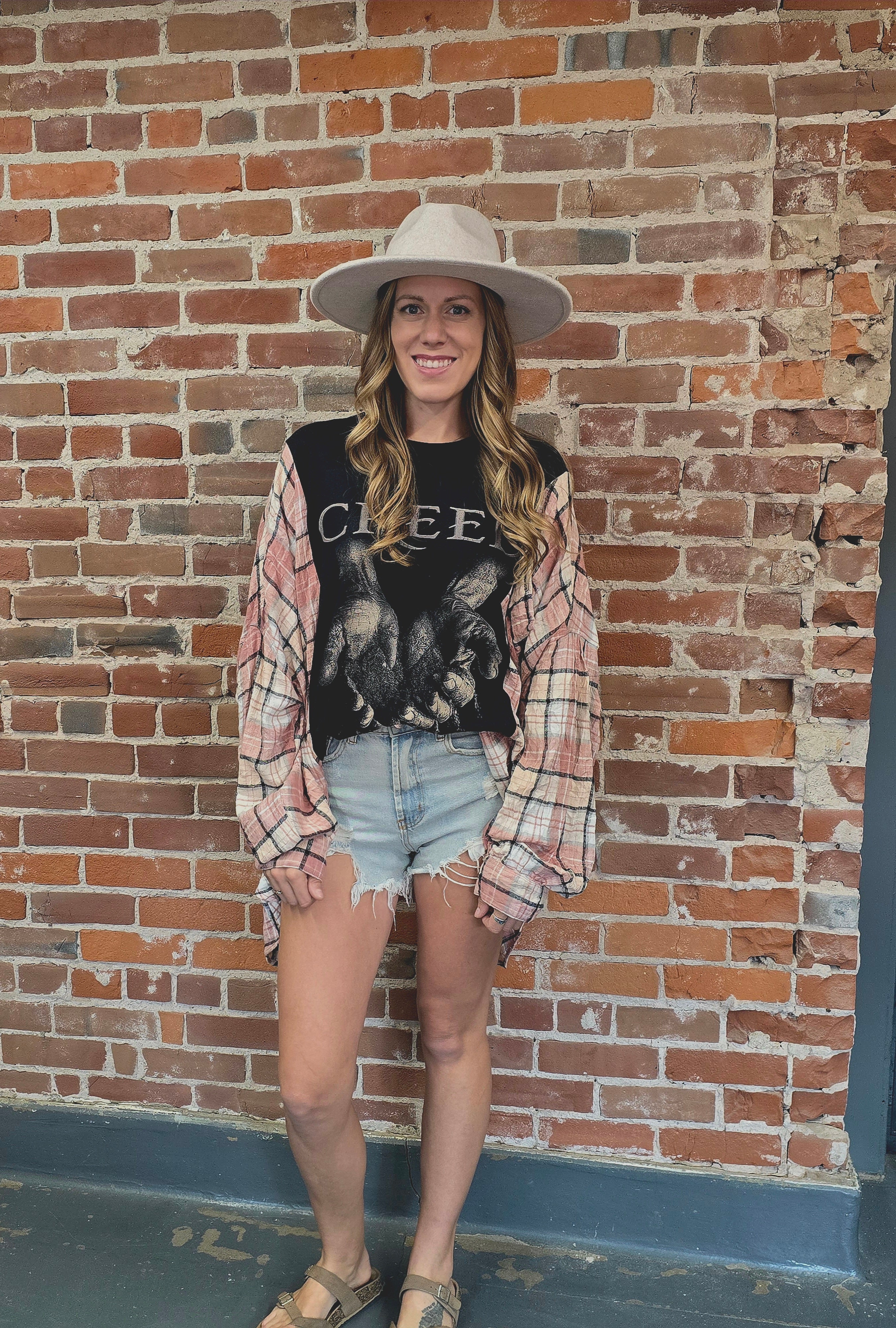 Creed Upcycled Flannel - Handcrafted One-of-a-Kind Shirt