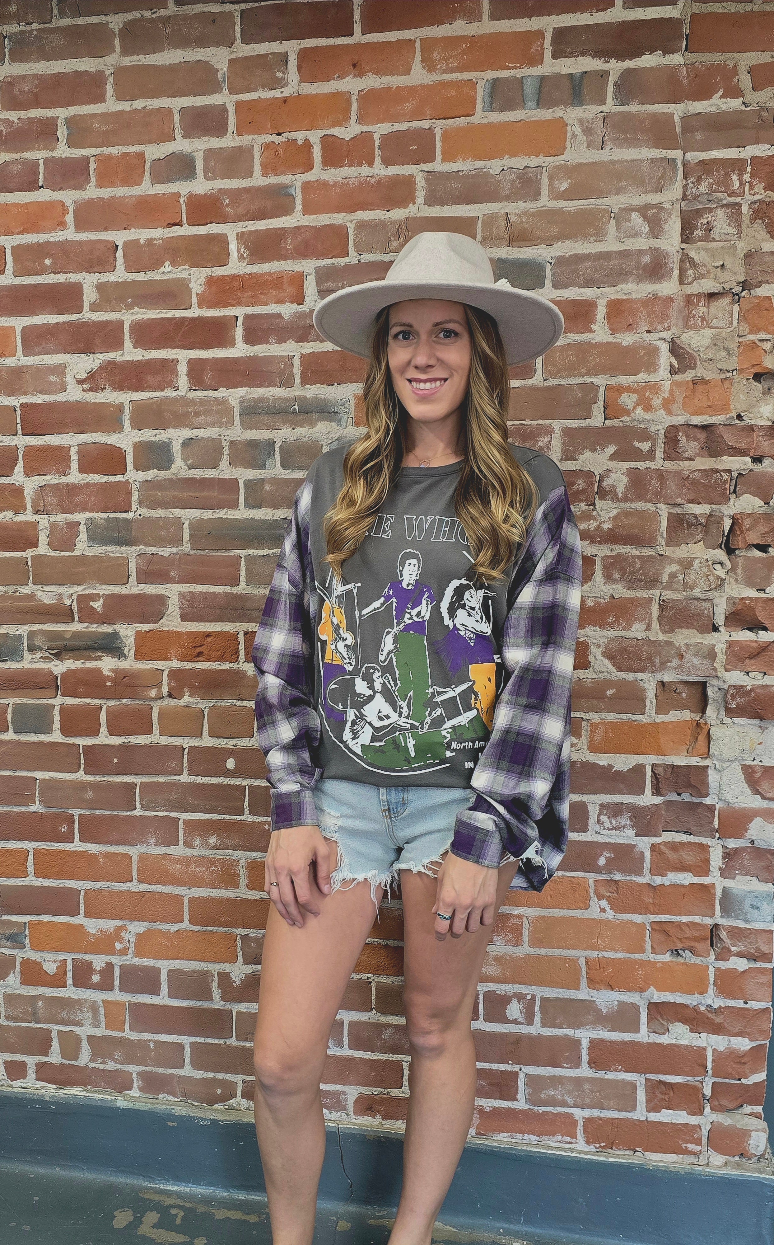 The WHO Flannel Shirt - Handcrafted One-of-a-Kind