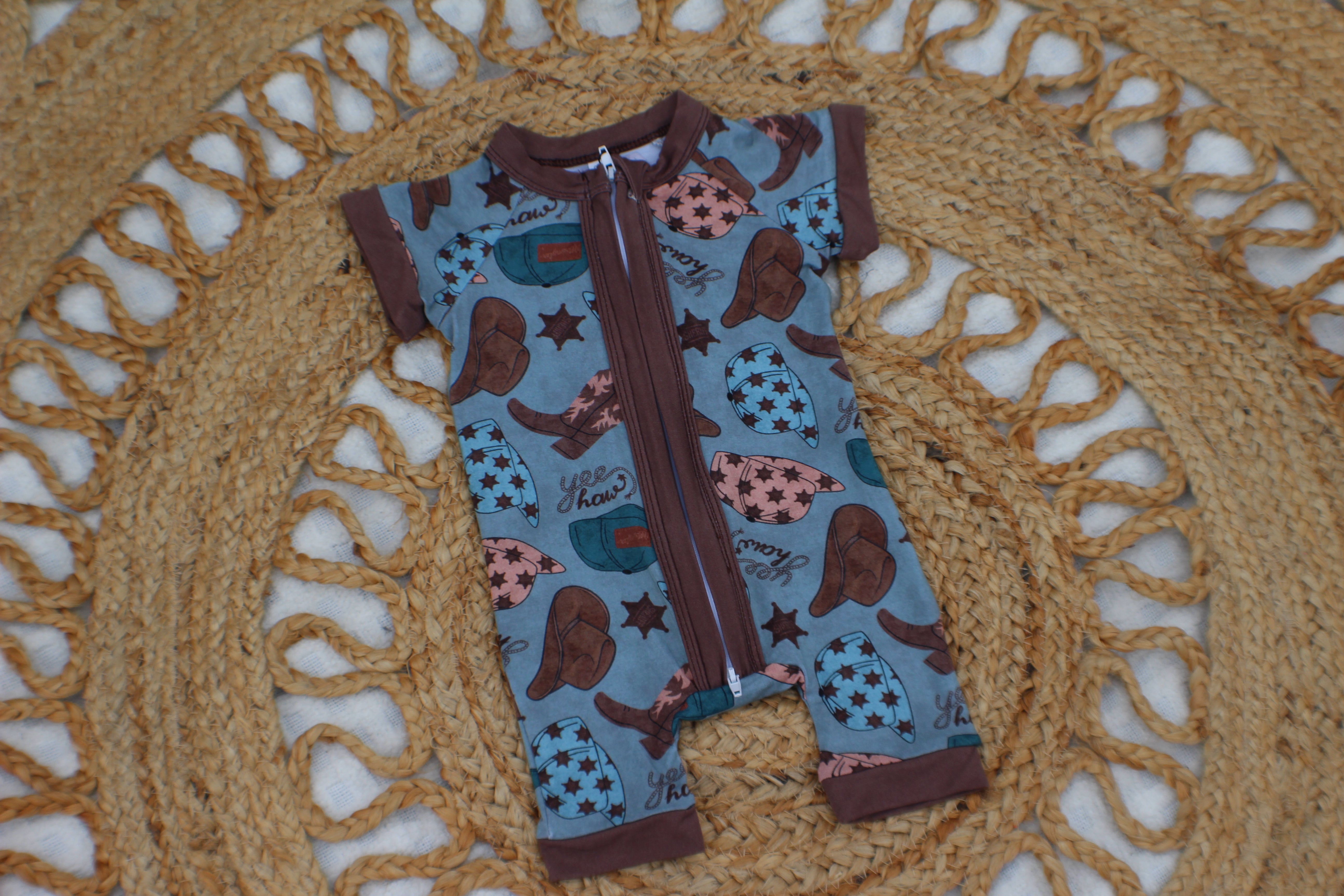 Yee Haw Zippy Romper