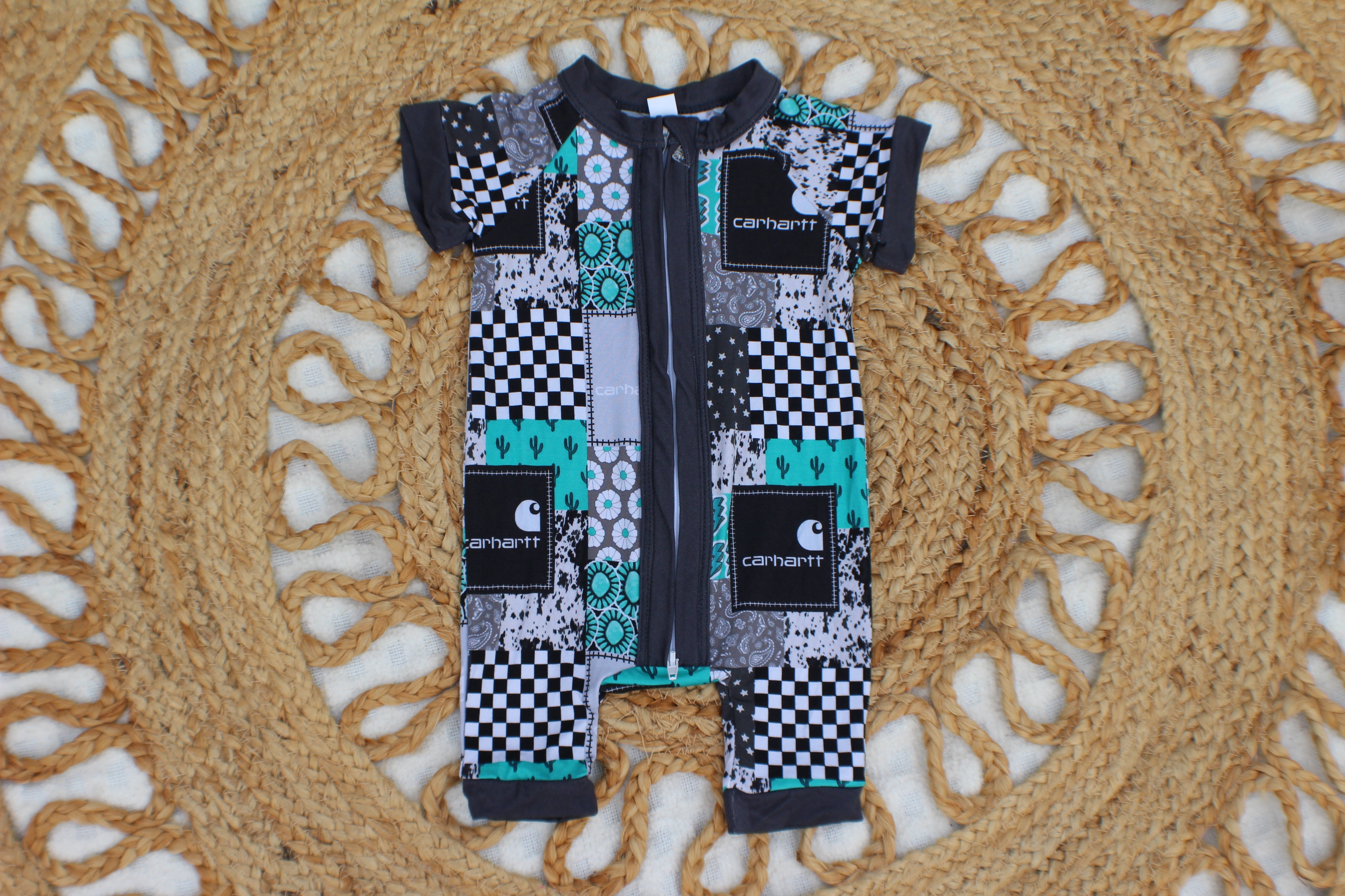 Turquoise Carhartt Bamboo Zippy