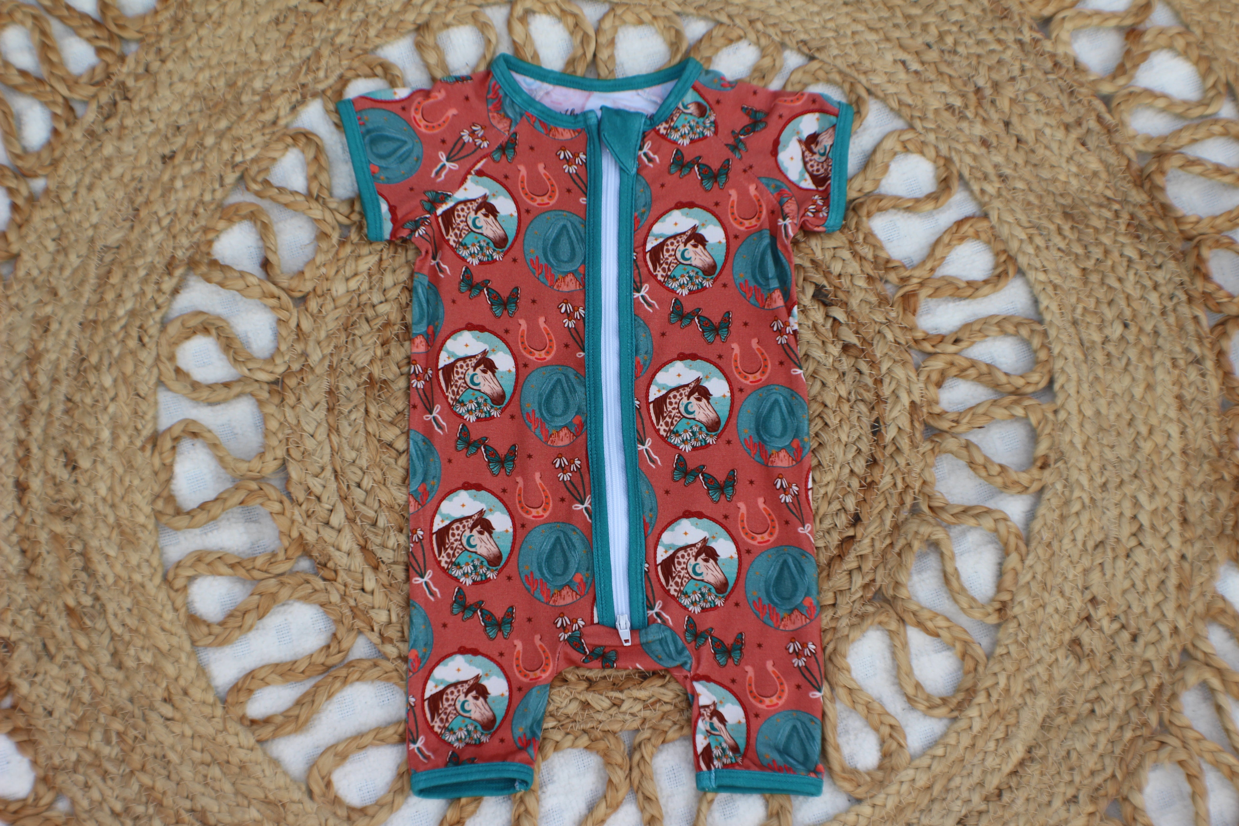 Wild Horses Bamboo Zippy