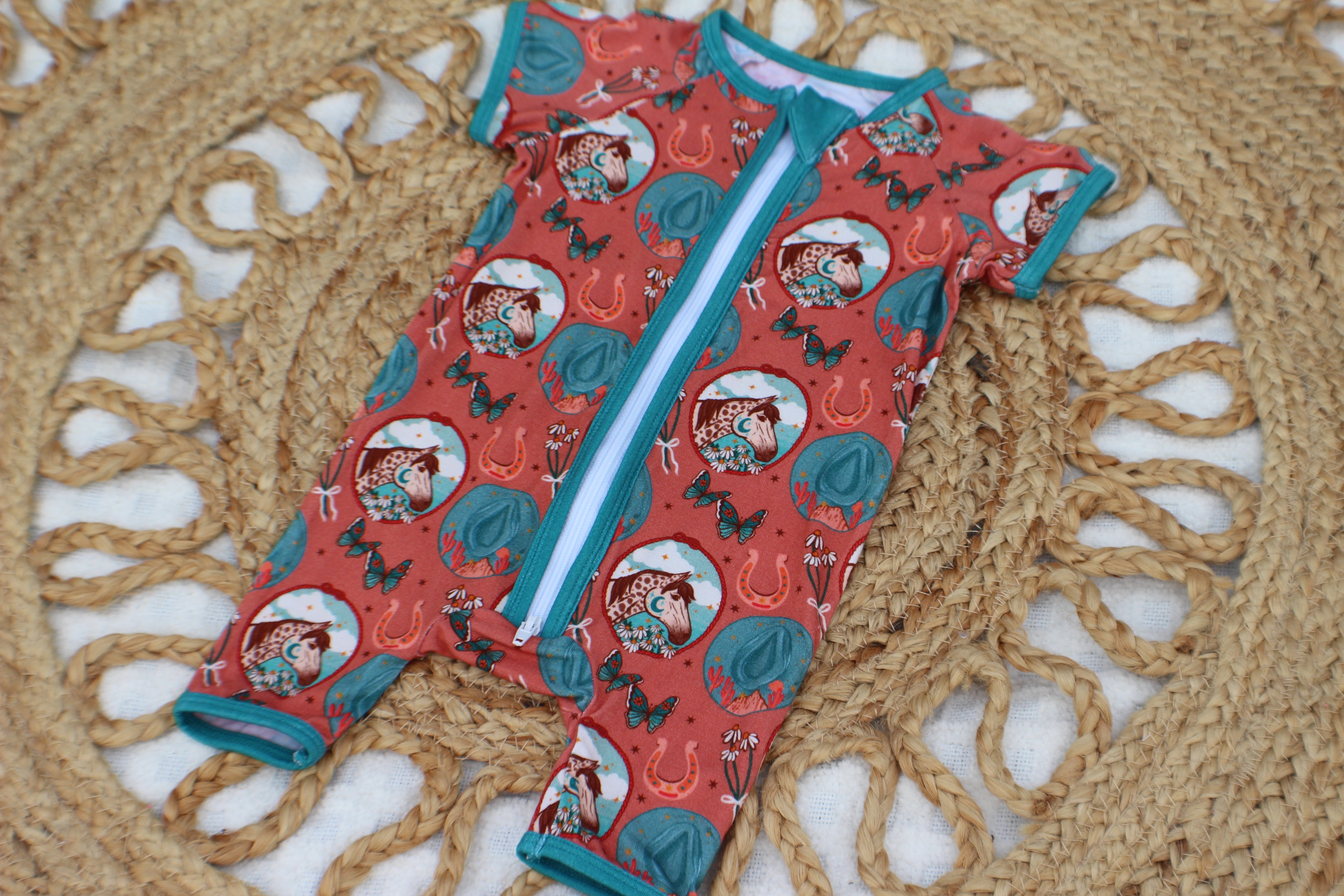Wild Horses Bamboo Zippy
