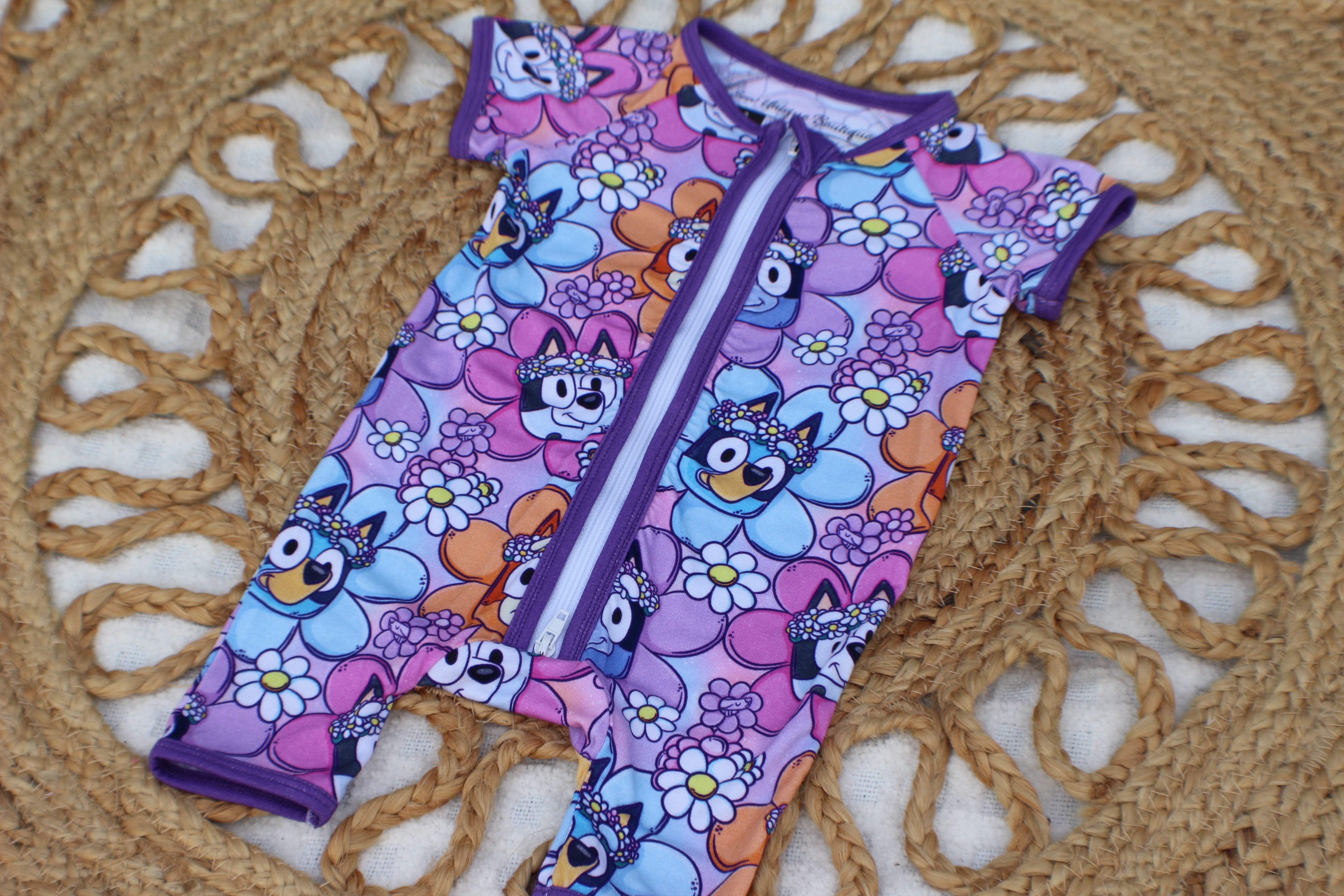 Bluey Bamboo Zippy