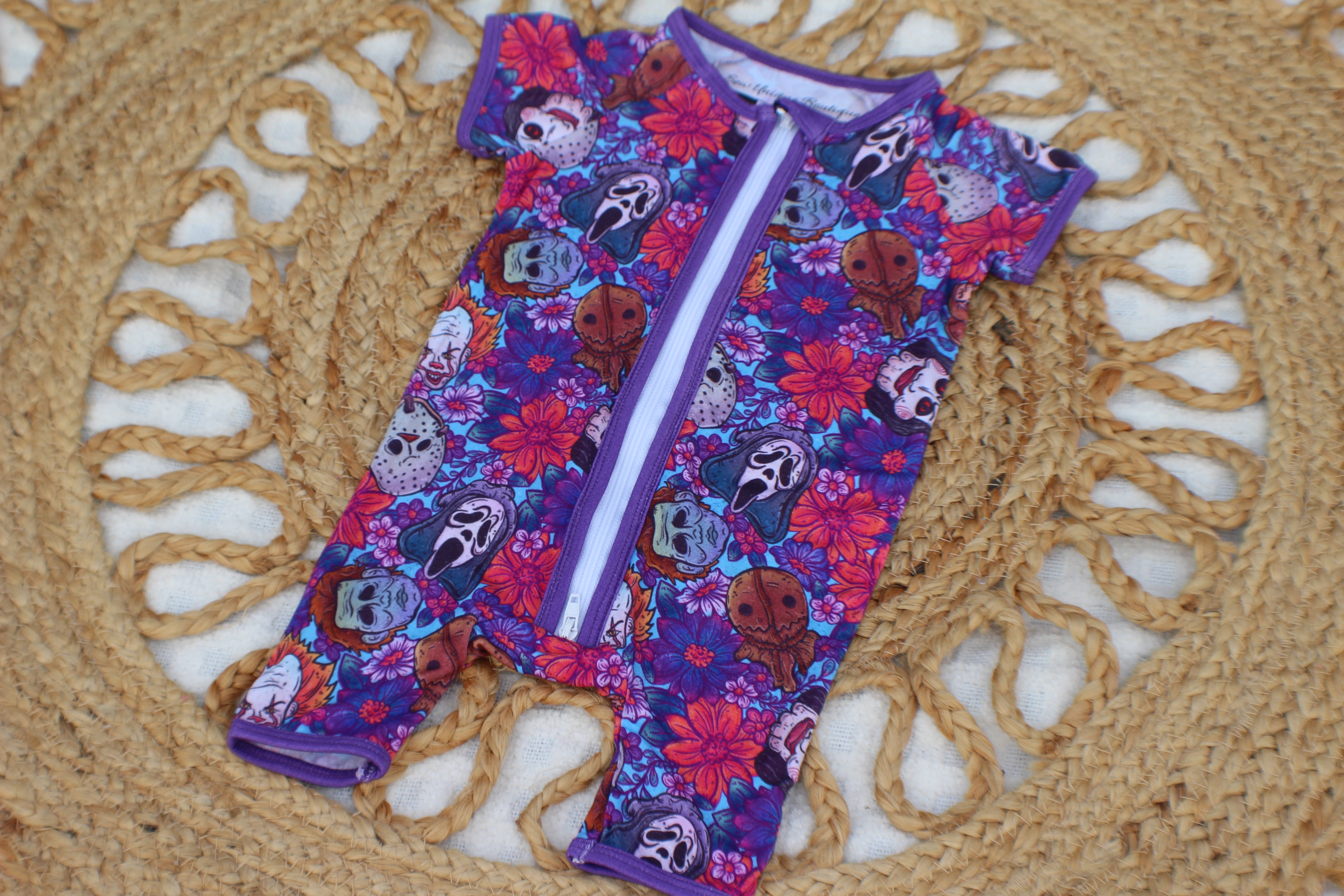Halloween Bamboo Romper