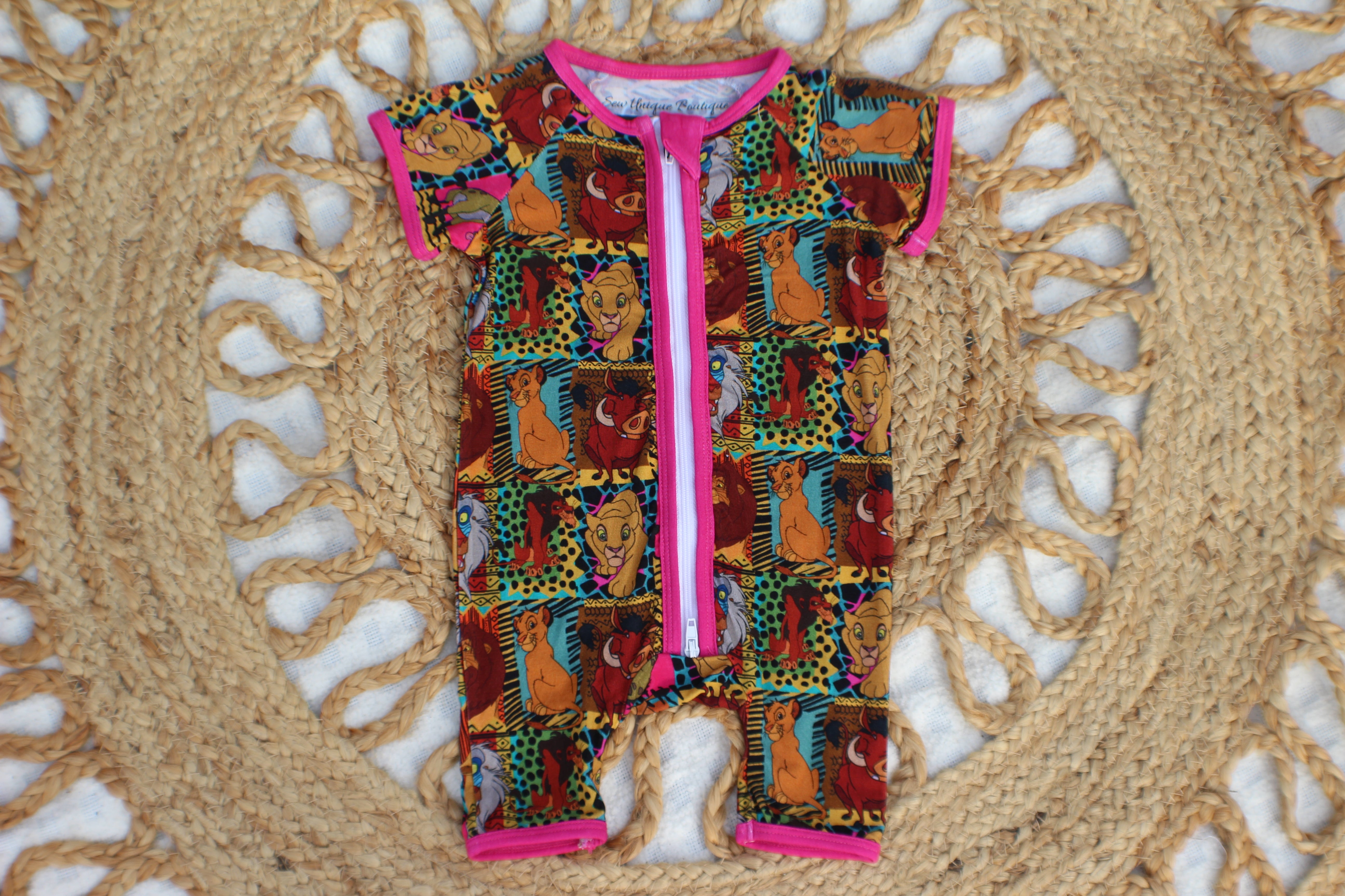 Retro LK Bamboo Zip PJ/Daywear