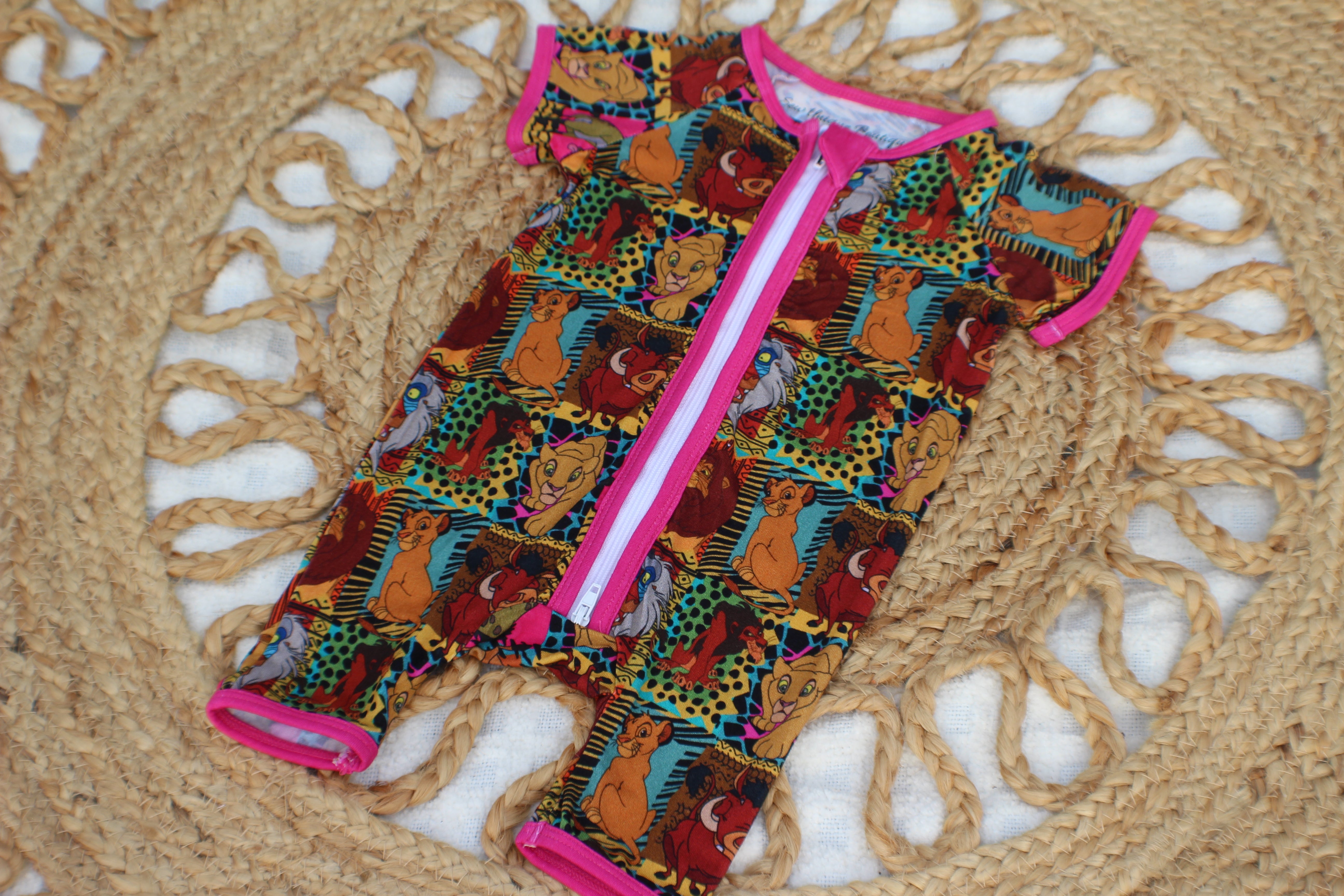 Retro LK Bamboo Zip PJ/Daywear