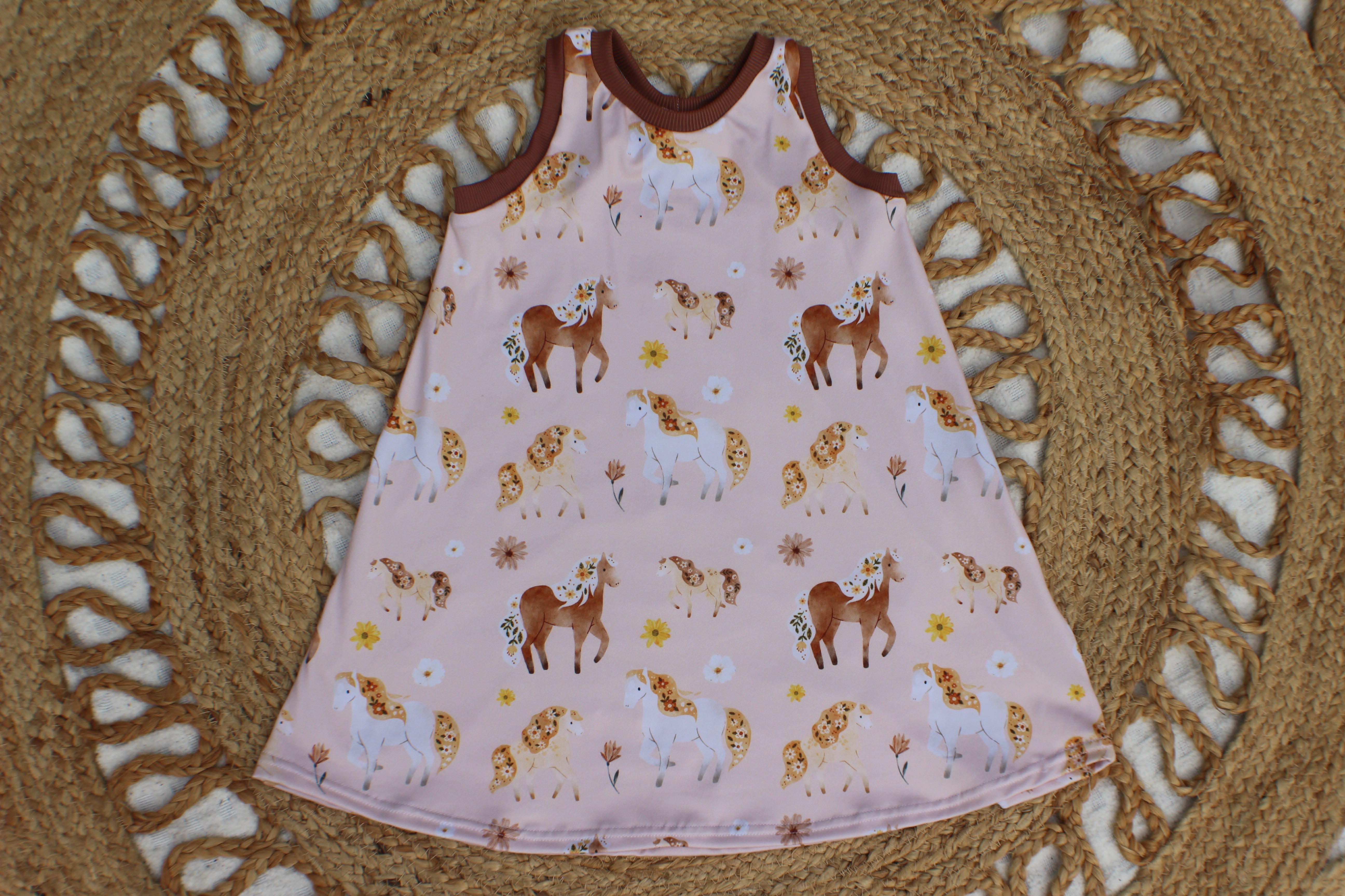 Horses Racerback Dress- Made to Order
