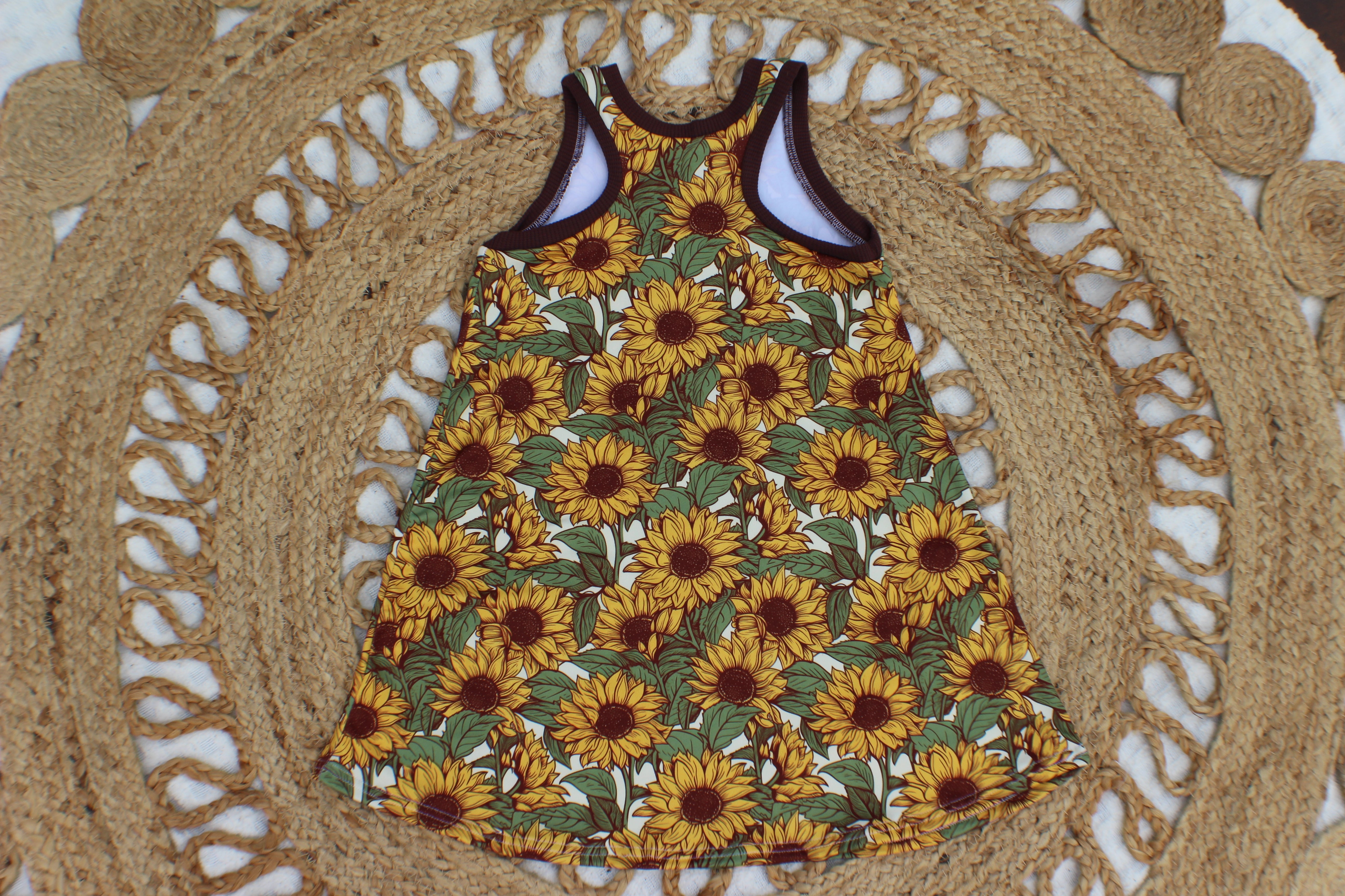Sunflower Dress- Made to Order
