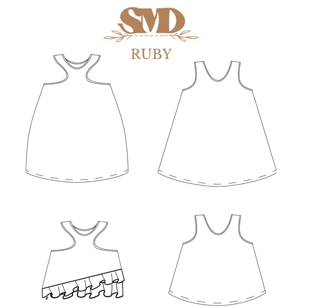 Ruby Racerback Top/Dress