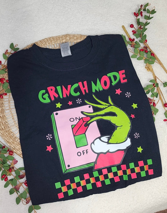 Grinch Mode On Tee
