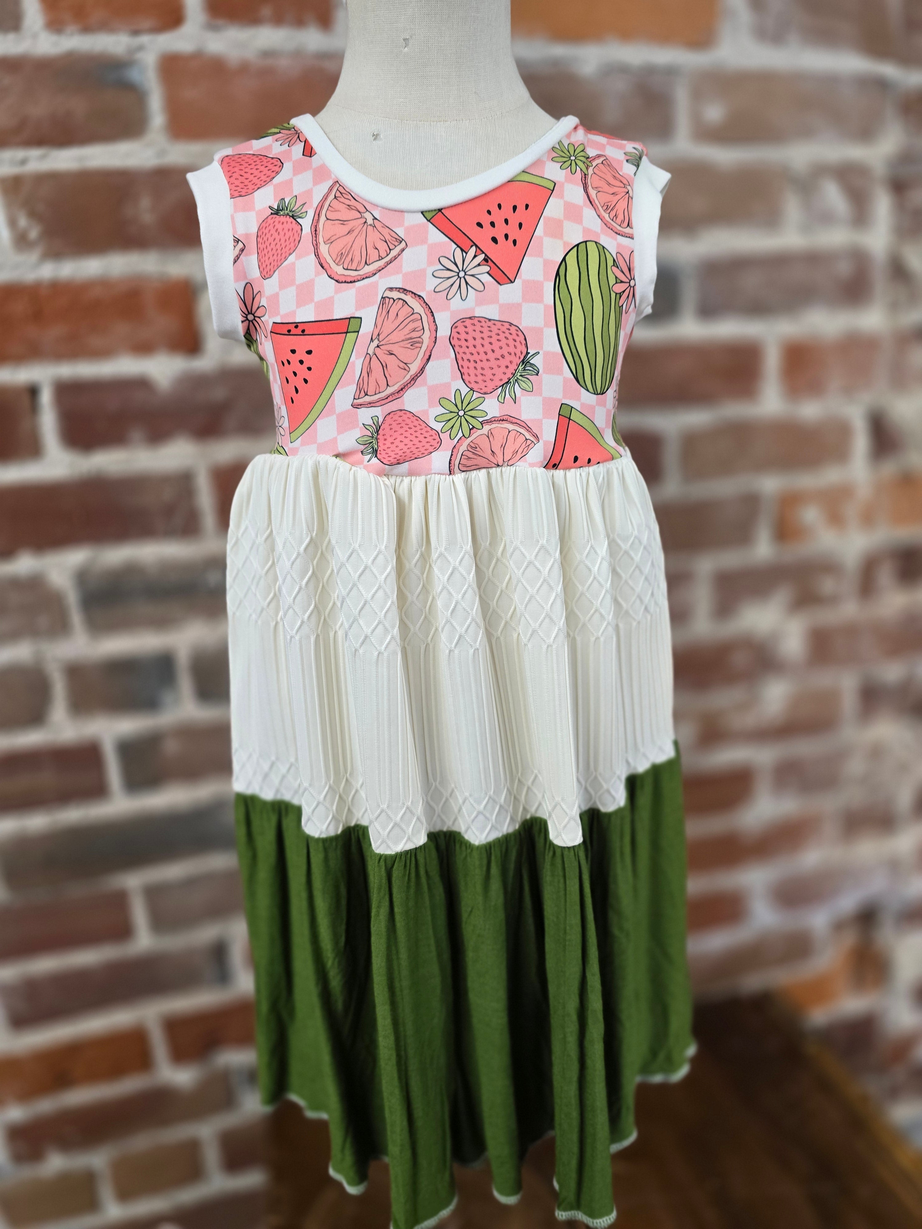 Watermelon Dress – Handcrafted, Unique Style