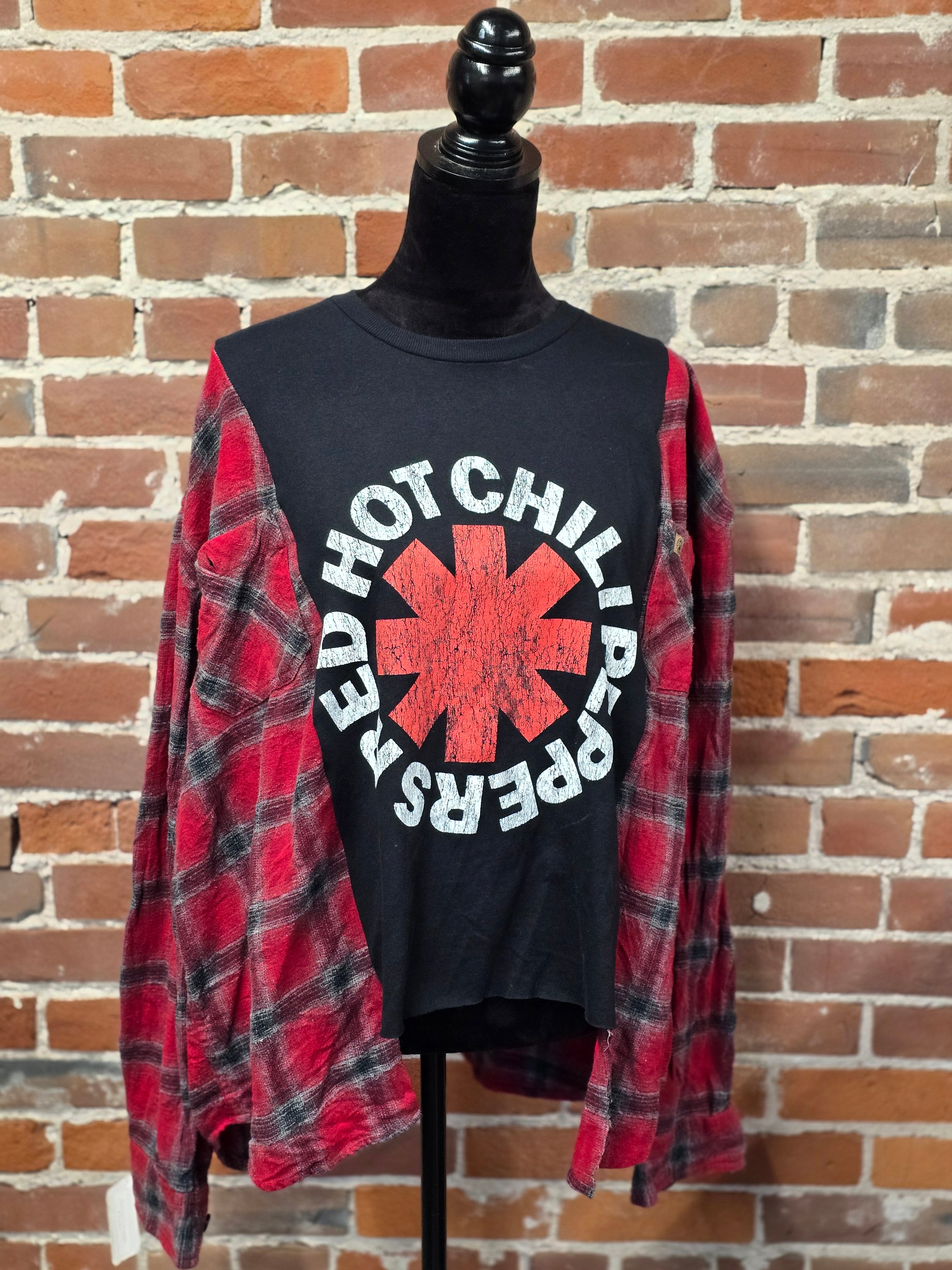 Red Hot Chili Peppers Flannel – Handcrafted Unique Style