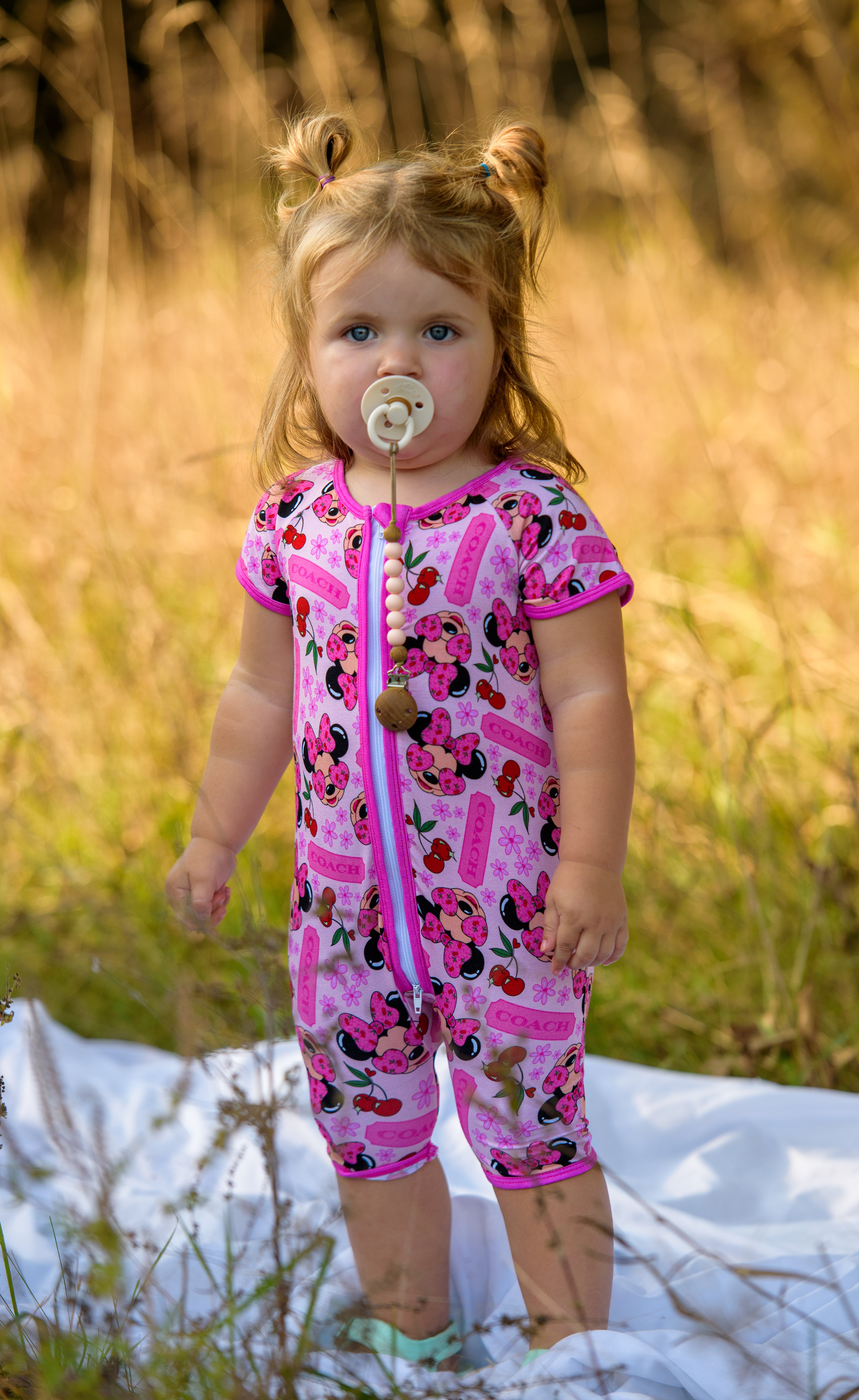 Boujee Minnie Zip PJ/Daywear - Handcrafted Bamboo Comfort
