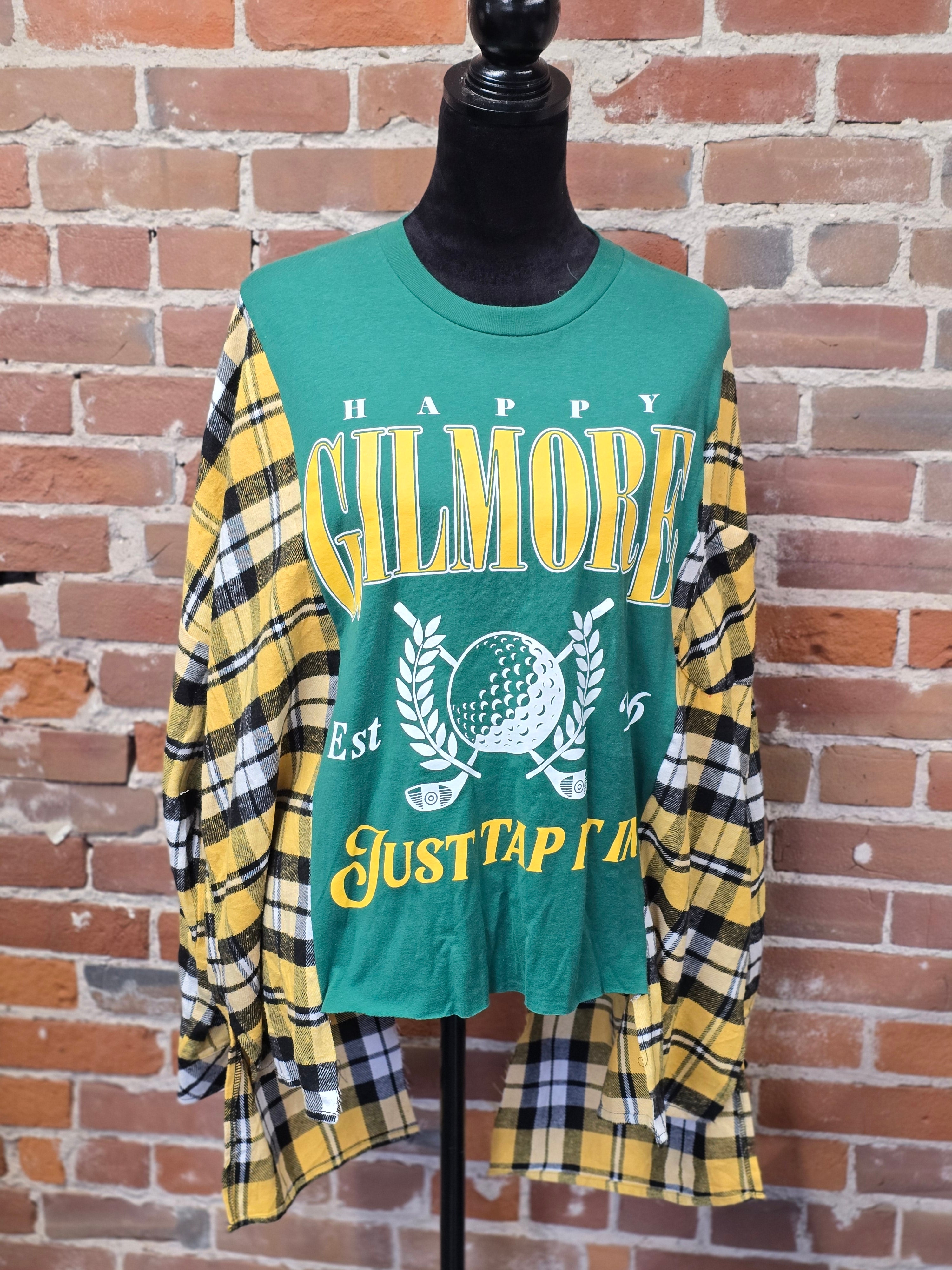 Happy Gilmore Flannel – Handcrafted One-of-a-Kind