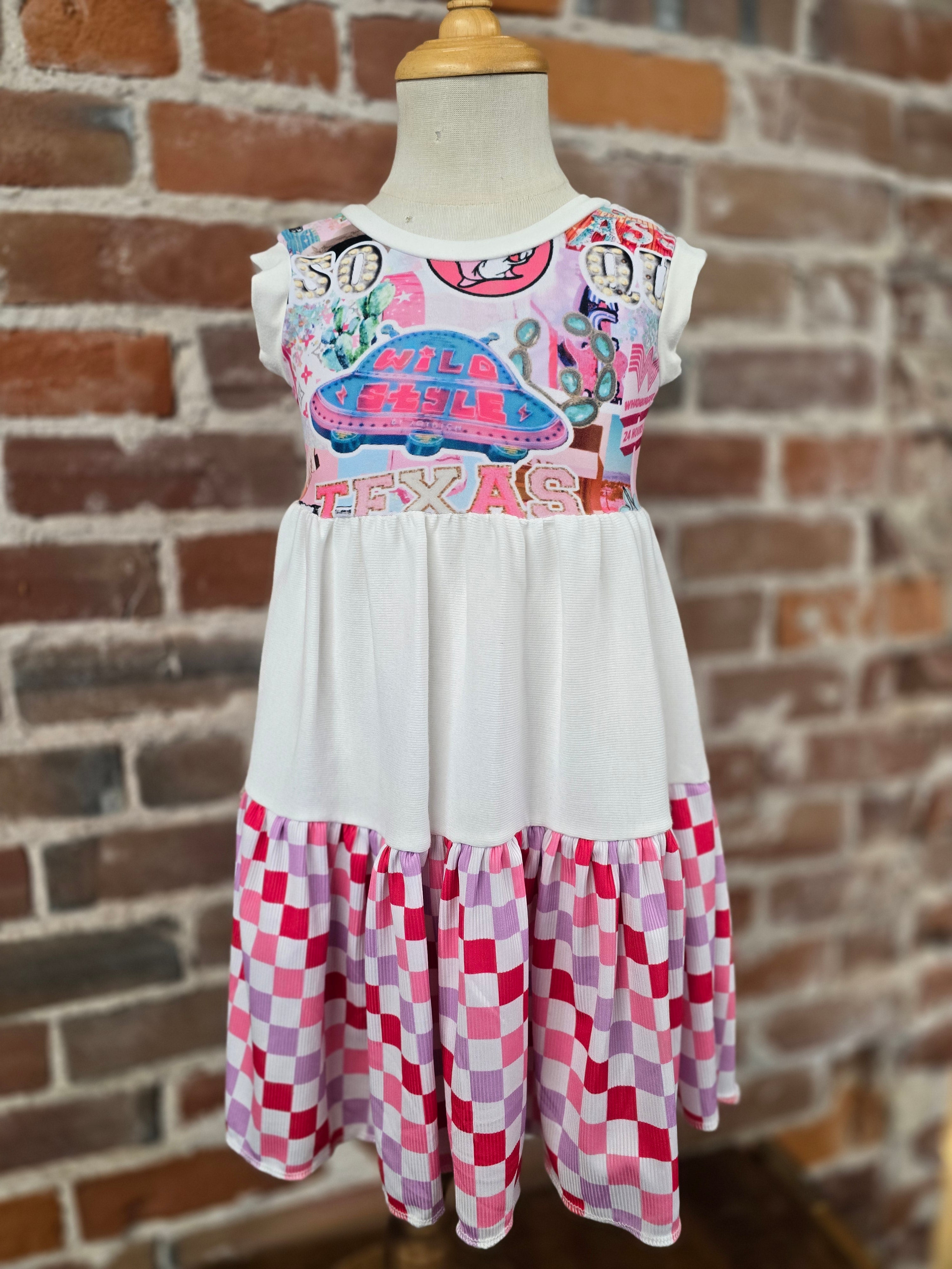 Lone Star Texas Dress - Handcrafted, One-of-a-Kind