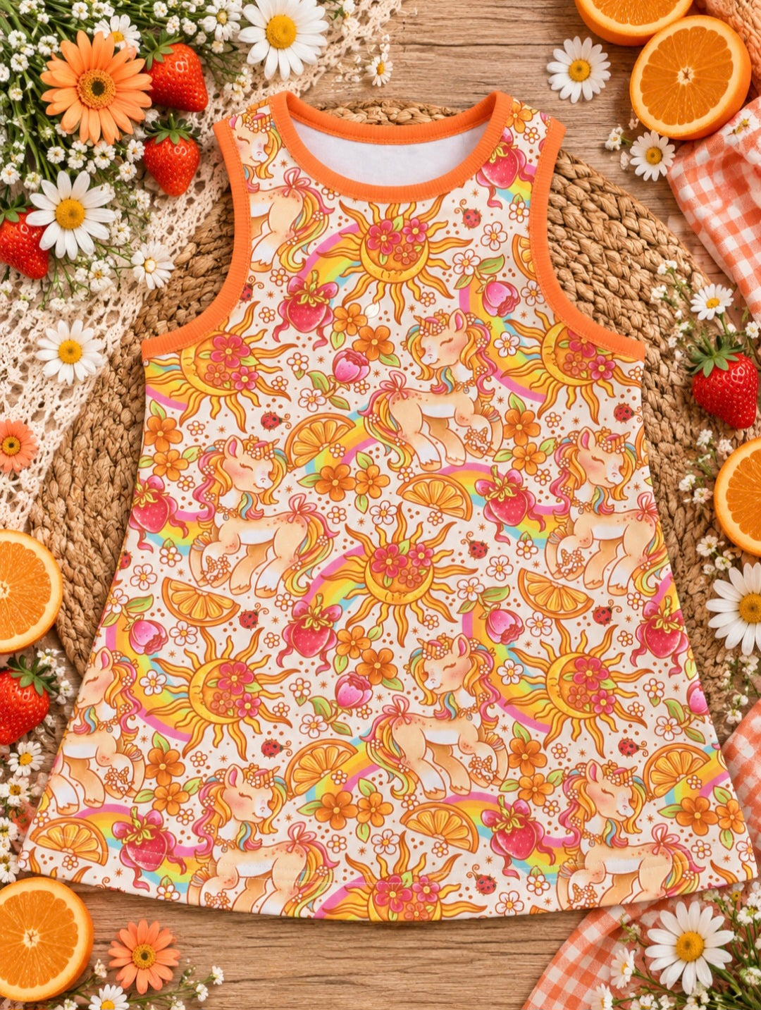 a dress with a pattern on it