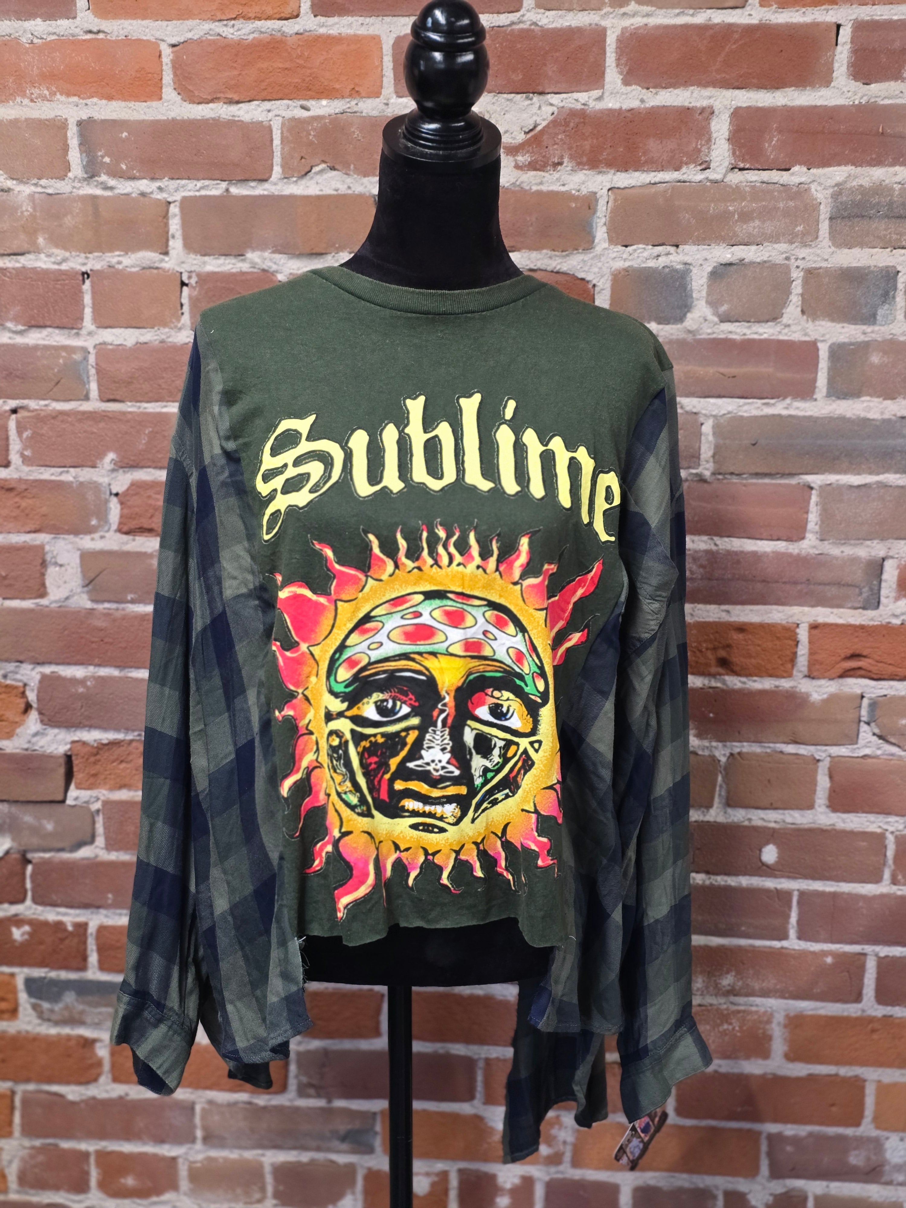 Sublime Flannel Shirt – Handcrafted One-of-a-Kind Style