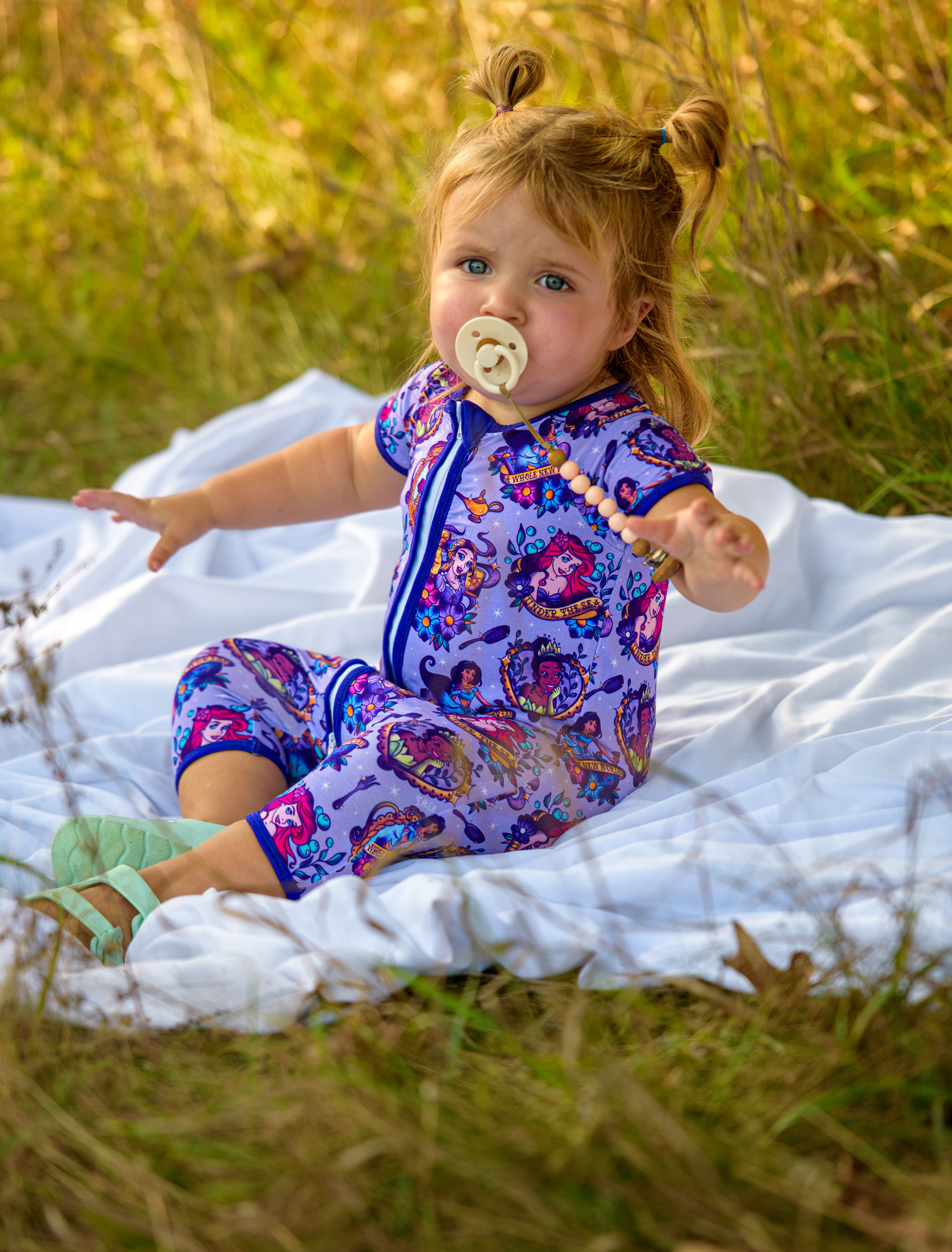 Princess Zip PJ/Daywear - Handcrafted Bamboo Comfort