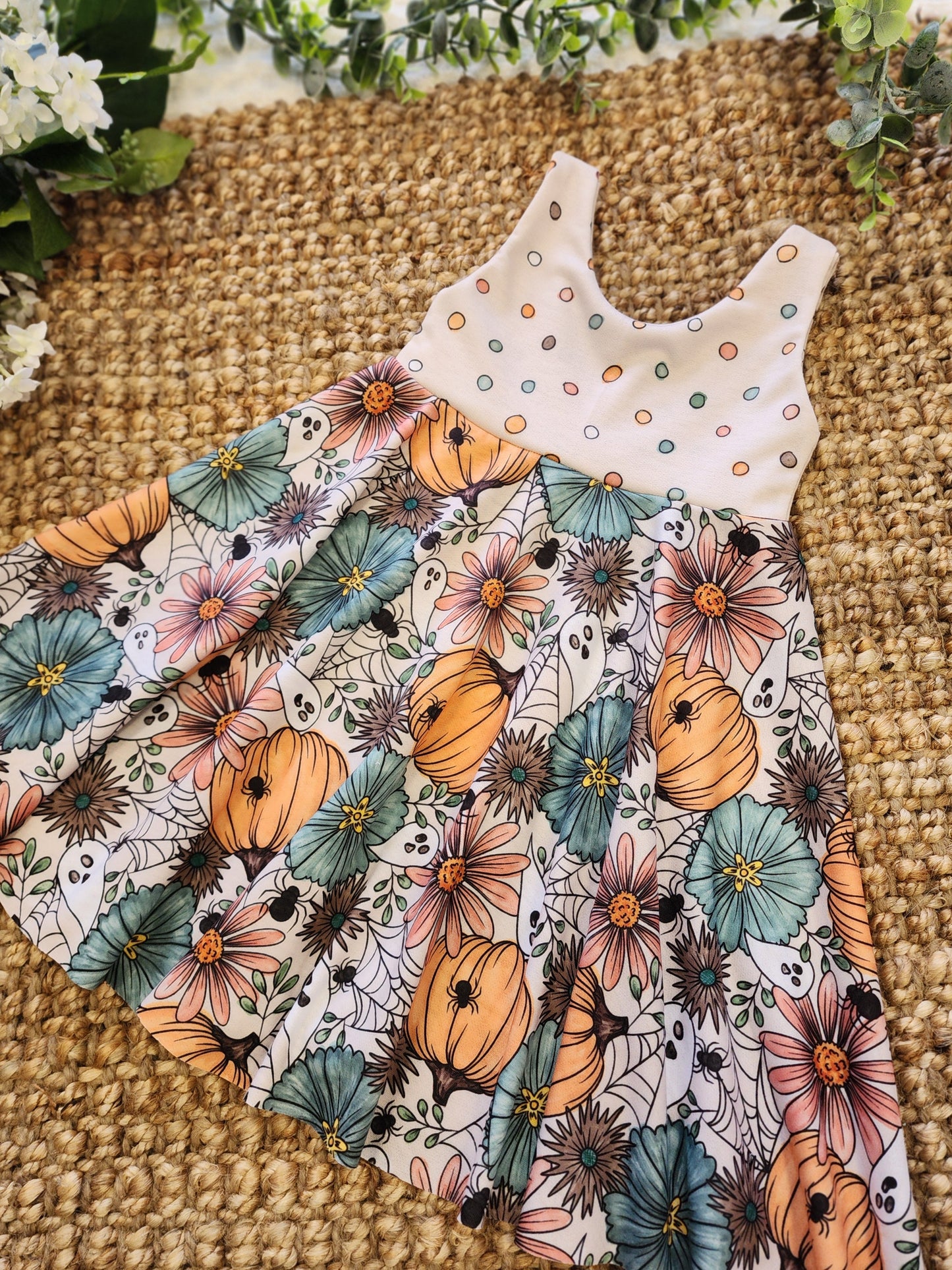 Halloween Dress (Cardigan sold separate)