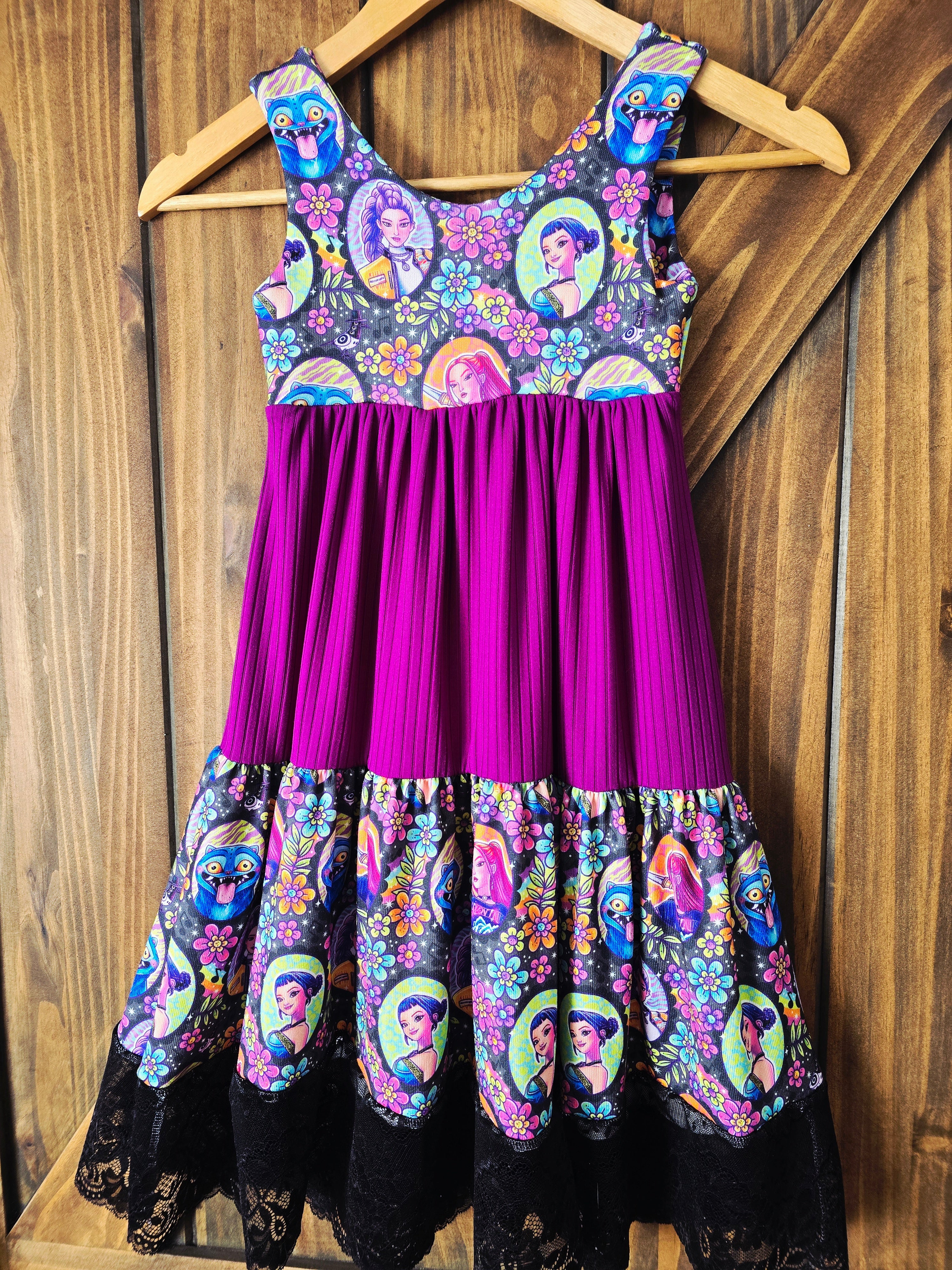 K-Pop Tiered Dress