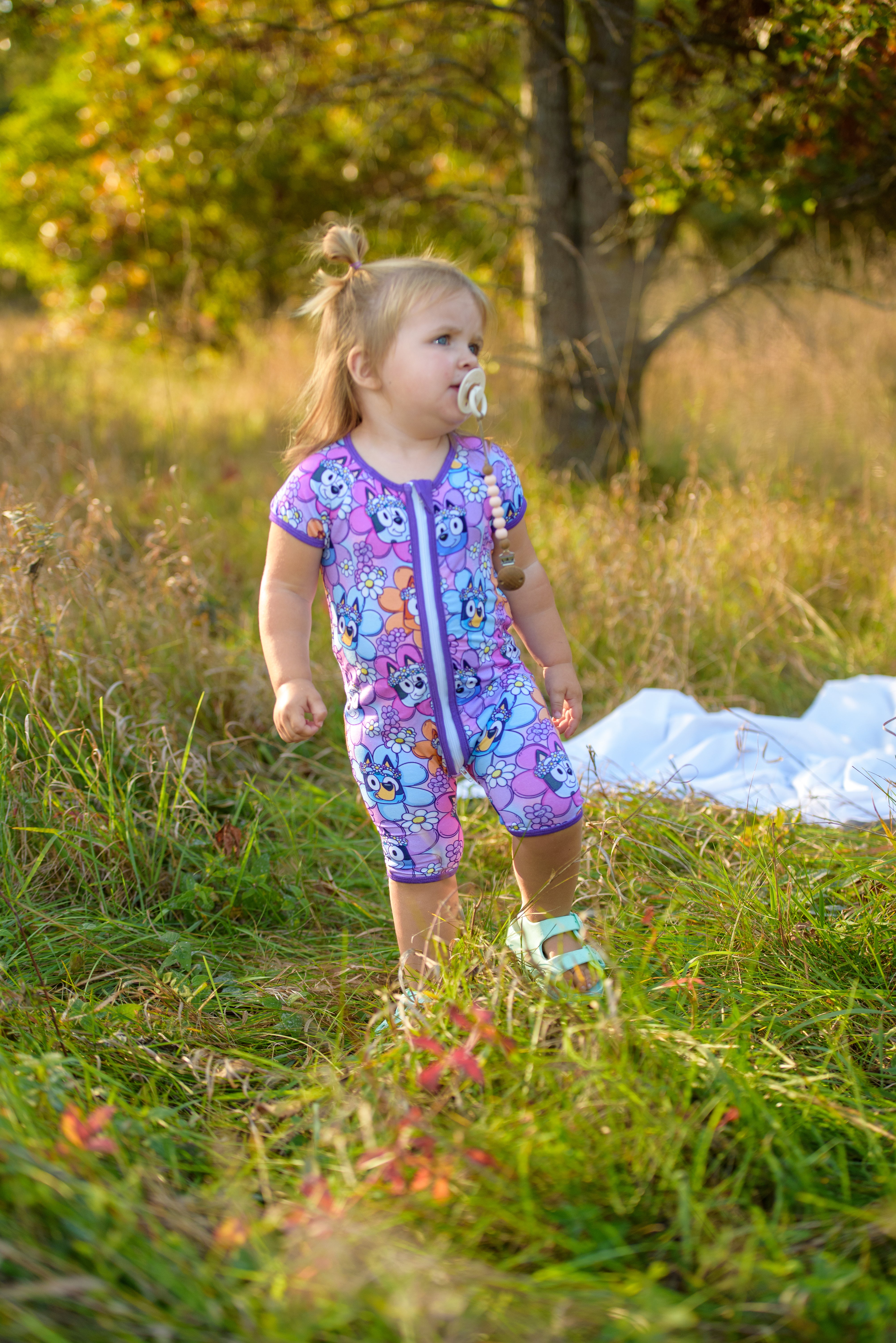 Bluey Bamboo Zip PJ - Handcrafted Quality Comfort