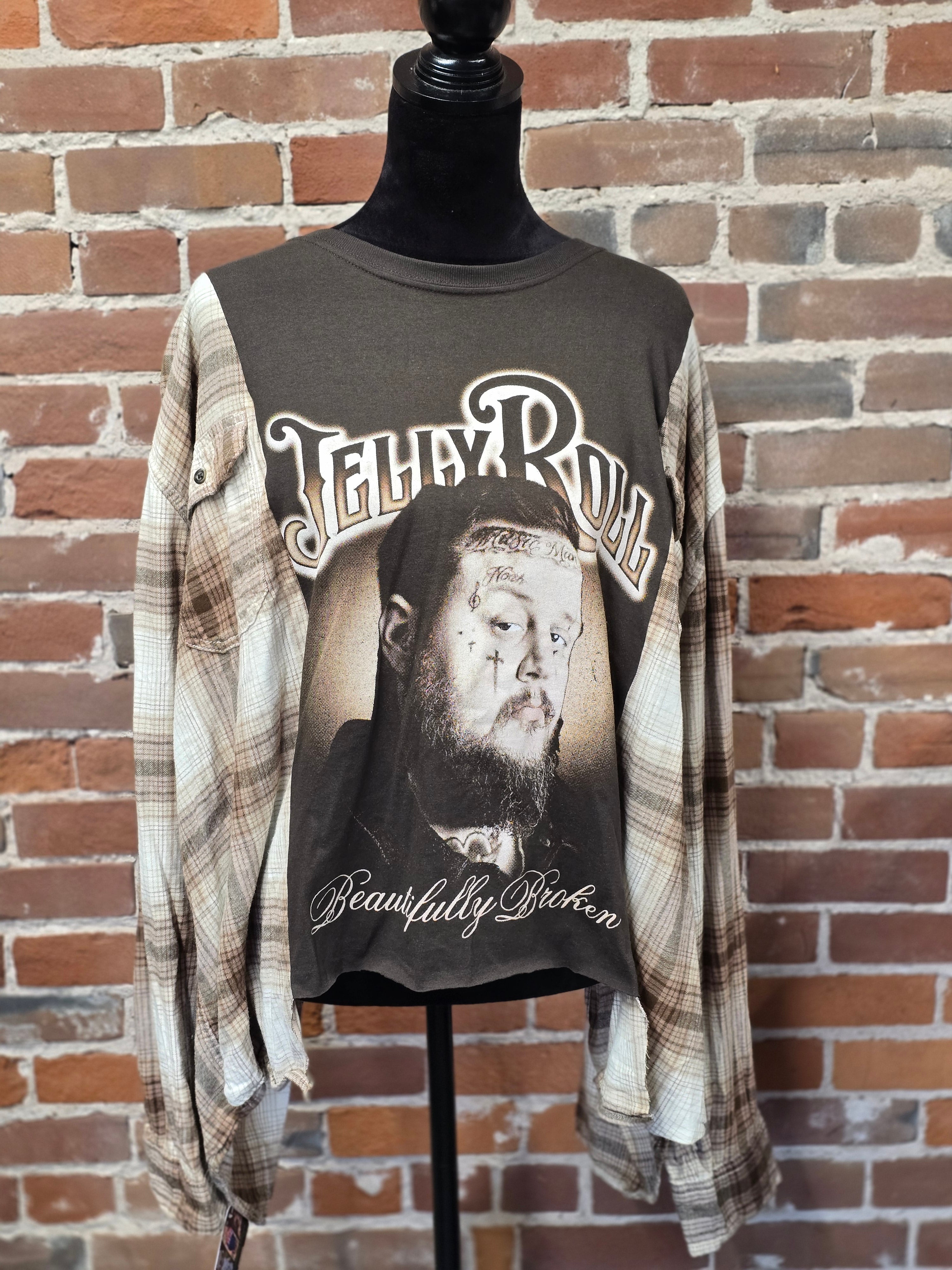 Jelly Roll Flannel – Handcrafted One-of-a-Kind Design